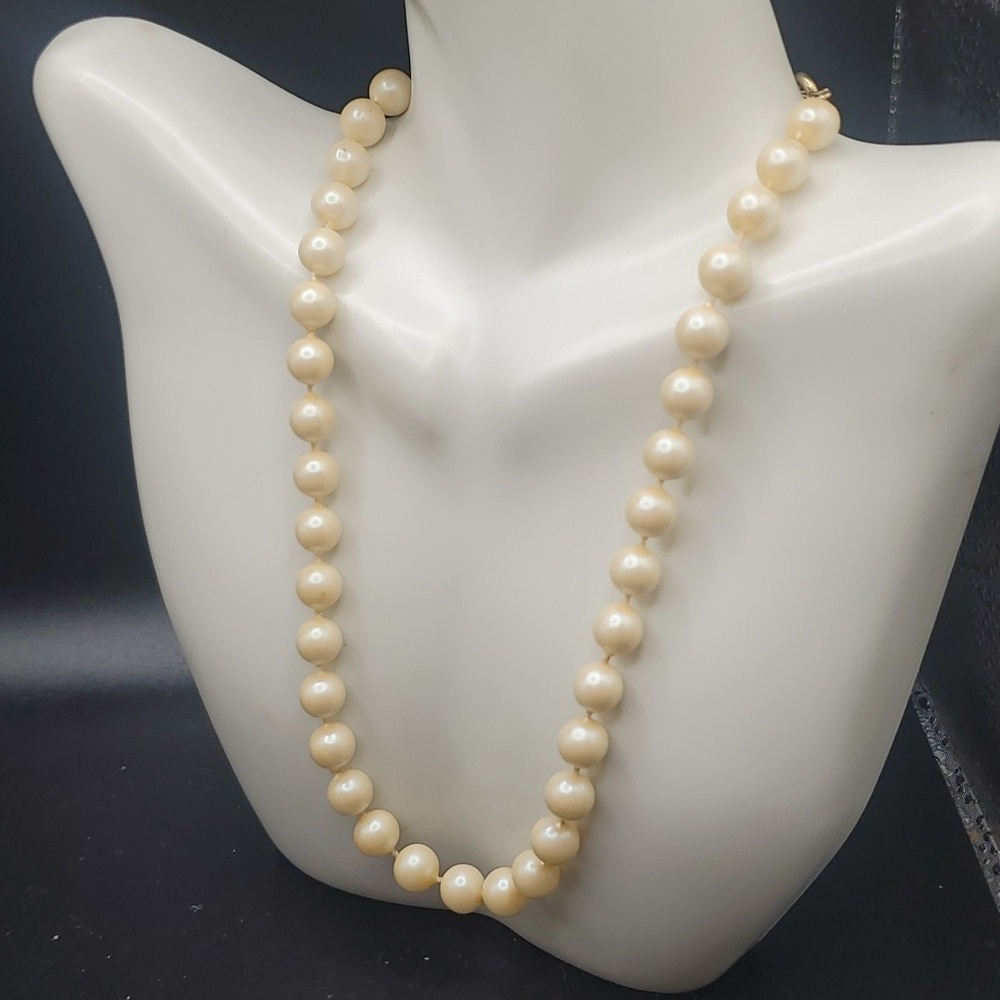 Faux pearl costume‎ glam necklace N3222